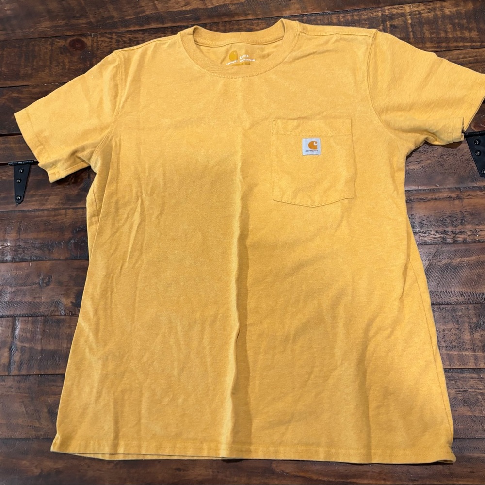 Carhartt Women's Yellow T-Shirt